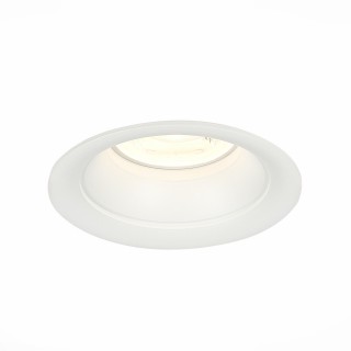 ST200.508.01 Св-к встр. Мат. белый GU10 1*50W  D89xH40 220V Без ламп BARRA-foto3