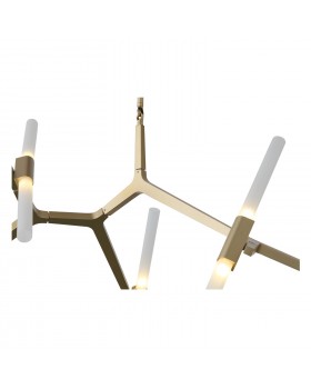 SL947.202.10 Люстра потолочная ST-Luce Золотистый/Белый G9 10*5W LACONICITA-foto12