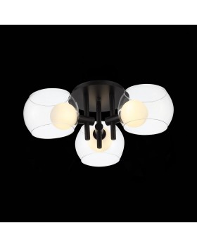 SL1483.402.03 Светильник потолочный ST-Luce Черный/Прозрачный, Белый G9 3*5W ELLETO-foto11