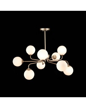 SLE106203-09 Светильник подвесной ST-Luce Золотистый/Белый G9 LED 9*5W REDJINO-foto4