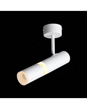 ST106.502.08 Светильник потолочный Белый LED 1*8W 3000K 624Lm Ra>80 D50xH165 170-240V ESCOPIO-foto9
