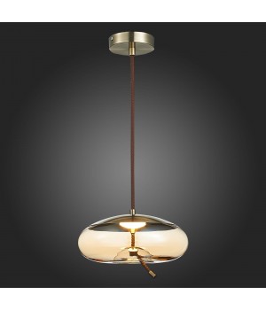 SL6108.303.01 Люстра подвесная ST-Luce Бронза/Янтарный LED 1*10W 3000K OZZIO-foto5