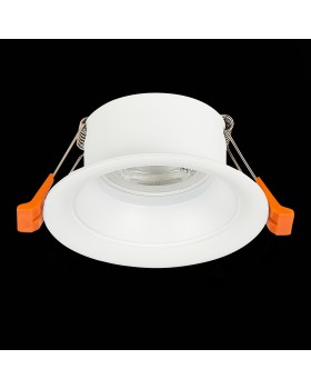 ST200.508.01 Св-к встр. Мат. белый GU10 1*50W D89xH40 220V Без ламп BARRA-foto5