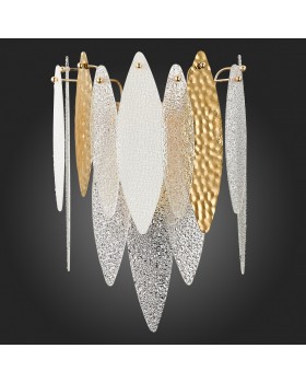 SL1224.201.02 Бра ST-Luce Золотистый/Прозрачный, Белый E14 2*60W LASTRA-foto6