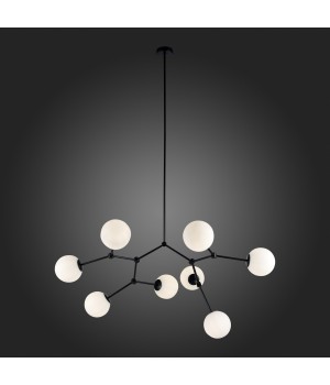 SL1506.403.08 Люстра подвесная ST-Luce Черный/Белый E14 8*40W Chieti-foto7