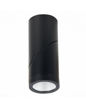 ST650.432.10 Светильник потолочный Черный LED 1*10W 3000K 800Lm Ra>90 38° IP44 D60xH175 165-265V ST650-foto4
