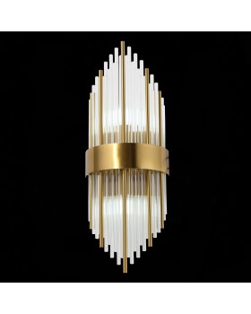 SL1158.301.02 Светильник настенный ST-Luce Латунь/Латунь, Прозрачный E14 2*60W NITIDO-foto6