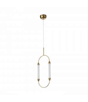 SL6004.303.02 Подвес ST-Luce Латунь/Белый LED 2*4W 3000K OLBIA-foto2