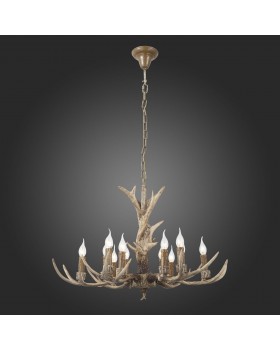 SL153.703.12 Люстра подвесная ST-Luce Светло-Коричневый E14 12*40W RENNA-foto18