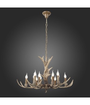 SL153.703.12 Люстра подвесная ST-Luce Светло-Коричневый E14 12*40W RENNA-foto18