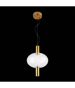 SL1582.303.01 Светильник подвесной ST-Luce Бронзовый/Прозрачный LED 1*7W 2700K ALLENORE-foto5