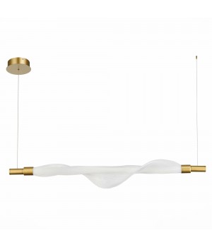 SL6109.203.01 Светильник подвесной ST-Luce Золотистый/Белый LED 1*25W 3000K ALBA-foto2