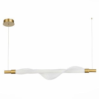 SL6109.203.01 Светильник подвесной ST-Luce Золотистый/Белый LED 1*25W 3000K ALBA-foto2