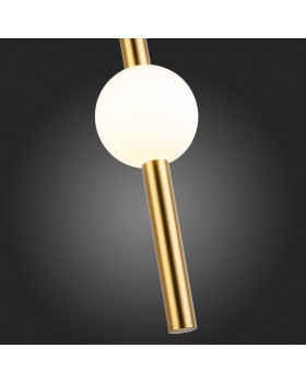 SL1222.233.01 Светильник подвесной ST-Luce Золотистый/Золотистый, Белый LED 1*18W 4000K ANGURRA-foto9