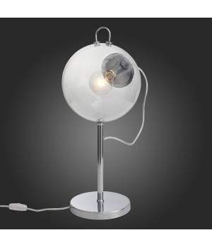 SL550.104.01 Прикроватная лампа ST-Luce Хром/Прозрачный E27 1*60W SENZA-foto5