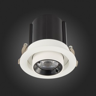 ST702.238.12 Св-к встр. Белый LED 1*12W 3000K 900Lm Ra80 24° IP20 D90xH92 180-240V ST702-foto9
