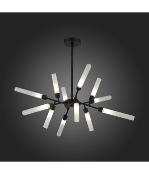 SL1620.402.12 Люстра потолочная ST-Luce Черный/Белый G9 12*5W SPLIO-foto5