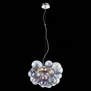 SL432.703.06 Люстра подвесная ST-Luce Хром/Перламутровый G9 6*5W SOSPIRO-foto4