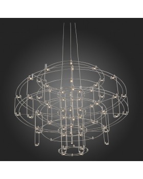 SL798.103.64 Люстра подвесная ST-Luce Хром/Хром LED 64*0,2W 3200K GENETICA-foto3