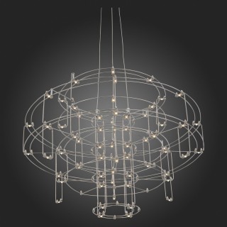 SL798.103.64 Люстра подвесная ST-Luce Хром/Хром LED 64*0,2W 3200K GENETICA-foto3