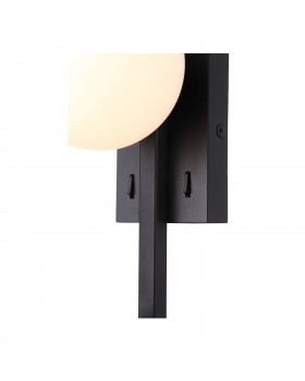 SL1581.401.02 Светильник настенный ST-Luce Черный/Белый LED 2*1+4W 3200K BOTELLI-foto10