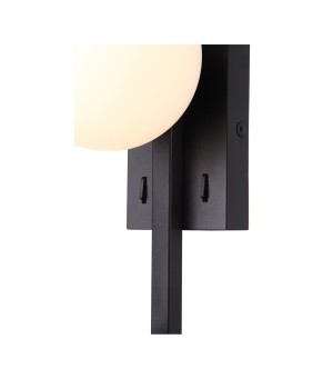 SL1581.401.02 Светильник настенный ST-Luce Черный/Белый LED 2*1+4W 3200K BOTELLI-foto10