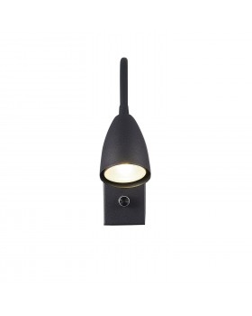 SL1014.401.01 Светильник настенный ST-Luce Черный/Черный GU10 1*3W AMIO-foto3