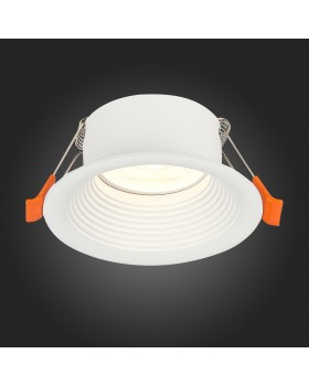 ST202.508.01 Св-к встр. Мат. белый GU10 1*50W D89xH40 220V Без ламп MOBARRA-foto7