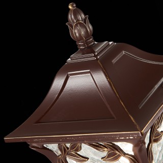 SL083.705.01 Светильник уличный наземный ST-Luce Кофейный/Кофейный, Прозрачный E27 1*60W CHIANI-foto6