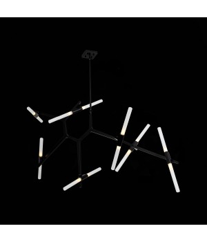 SL947.402.14 Люстра потолочная ST-Luce Черный/Белый G9 14*5W LACONICITA-foto3