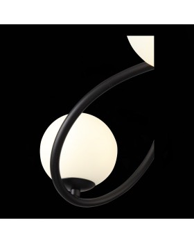 SL1502.403.08 Светильник подвесной ST-Luce Черный/Белый G9 8*5W LEGATEZZA-foto9