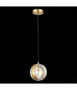 SL1156.303.01 Подвес ST-Luce Латунь/Прозрачный G9 1*5W BALA-foto4