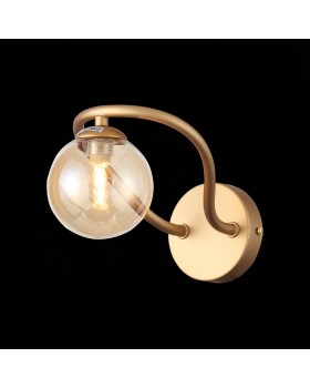 SL1502.201.01 Светильник настенный ST-Luce Золотистый/Янтарный G9 1*5W LEGATEZZA-foto6