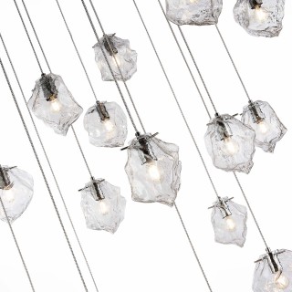 SL1175.103.18 Светильник подвесной ST-Luce хром/прозрачный E14 18*40W Portici-foto3