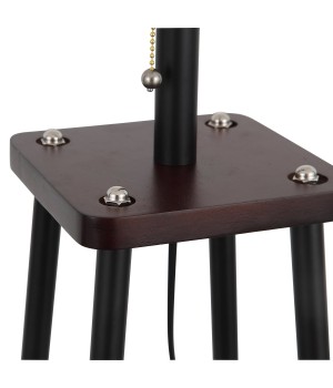 SLE302.405.01 Торшер ST-Luce Черный, Коричневый/Бежевый E27 1*40W (из 2-х коробок) MENOLA-foto3