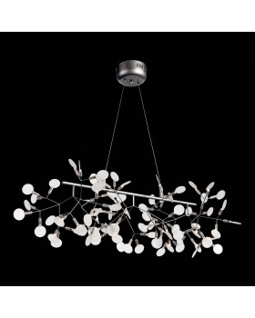 SL379.103.81 Люстра подвесная ST-Luce Серебристый/Белый LED 81*0,5W 3500K RAFINA-foto9