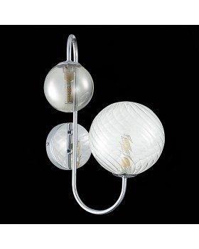 SL1124.101.02 Бра ST-Luce Хром/Дымчатый, Прозрачный G9 2*5W VINETTO-foto6