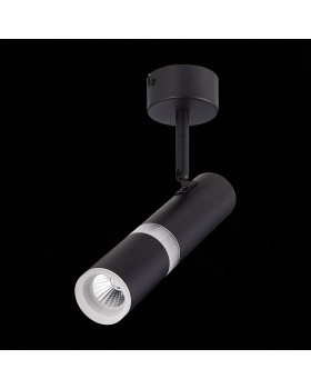 ST106.442.08 Светильник потолочный Черный LED 1*8W 4000K 624Lm Ra>80 D70xH165 170-240V ESCOPIO-foto8