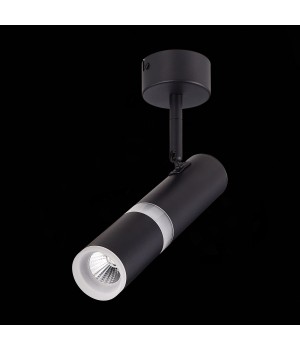 ST106.442.08 Светильник потолочный Черный LED 1*8W 4000K 624Lm Ra>80 D70xH165 170-240V ESCOPIO-foto8