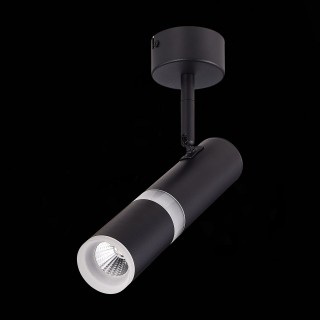 ST106.442.08 Светильник потолочный Черный LED 1*8W 4000K 624Lm Ra>80 D70xH165 170-240V ESCOPIO-foto8