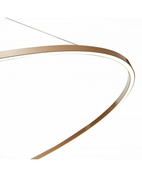 ST605.243.72 Светильник подвесной ST-Luce Золотистый/Белый LED 1*72W 4000K ST605 DOWN-foto3