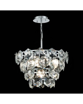 SL1631.103.06 Люстра подвесная ST-Luce Хром/Прозрачный E14 6*40W Viterbo-foto7