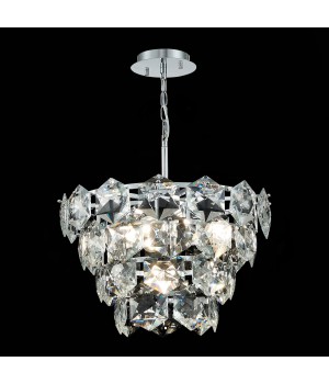 SL1631.103.06 Люстра подвесная ST-Luce Хром/Прозрачный E14 6*40W Viterbo-foto7