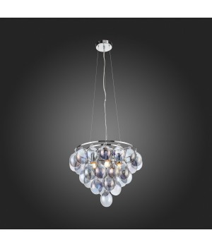 SL432.703.05 Люстра подвесная ST-Luce Хром/Перламутровый E27 5*60W SOSPIRO-foto5