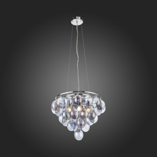 SL432.703.05 Люстра подвесная ST-Luce Хром/Перламутровый E27 5*60W SOSPIRO-foto5