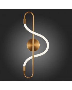 SL6102.301.10 Светильник настенный ST-Luce Латунь/Белый LED 1*10W 4000K Sagrato-foto5