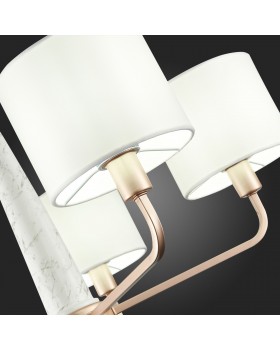 SL1163.203.05 Светильник подвесной ST-Luce Матовое золото/Белый E14 5*40W VELLINO-foto3