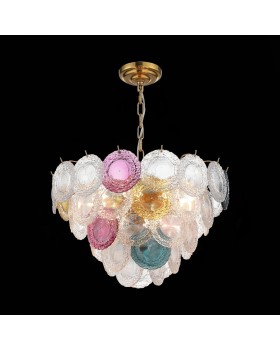 SL420.203.11 Люстра подвесная ST-Luce Золотистый/Разноцветный E14 11*40W CONELI-foto9