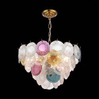 SL420.203.11 Люстра подвесная ST-Luce Золотистый/Разноцветный E14 11*40W CONELI-foto9