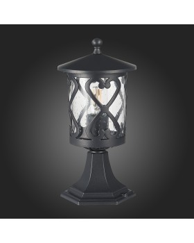 SL085.405.01 Светильник уличный наземный ST-Luce Черный/Черный, Прозрачный E27 1*60W LORNE-foto8